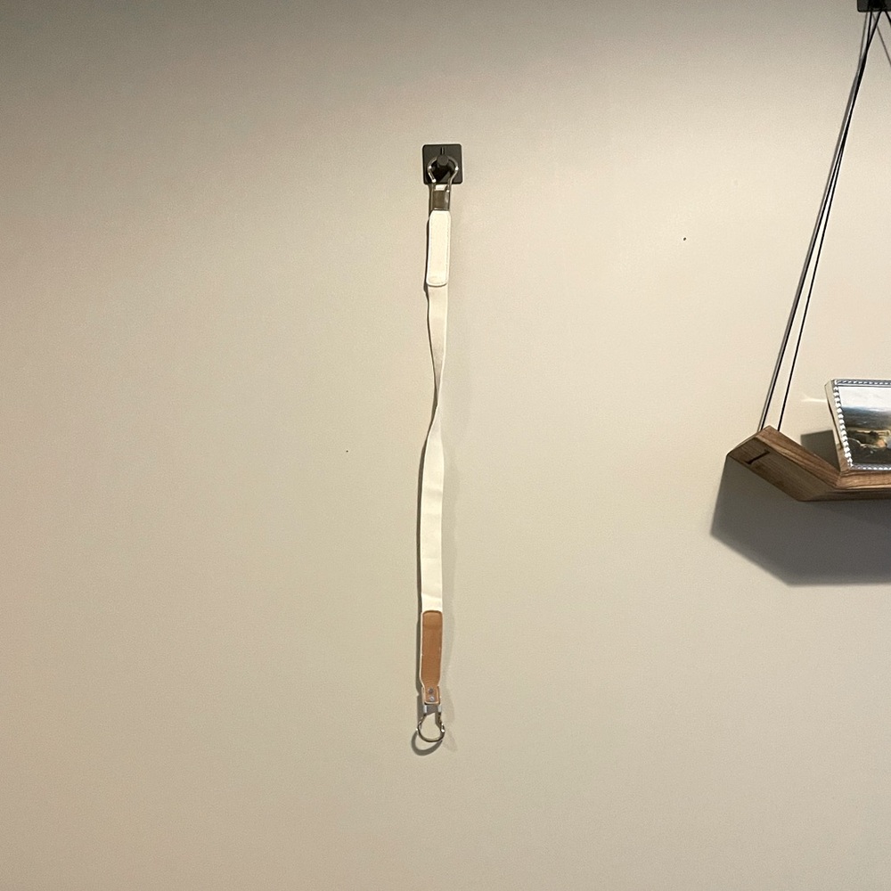 White elastic belt - OS